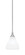Stem One Light Mini Pendant in Brushed Nickel (200|23-BN-4761)