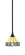 Stem One Light Mini Pendant in Black Copper (200|23-BC-9405)