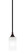 Stem One Light Mini Pendant in Black Copper (200|23-BC-541)