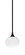 Stem One Light Mini Pendant in Black Copper (200|23-BC-212)