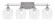 Uptowne Four Light Bath Bar in Aged Silver (200|134-AS-4810)