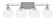 Uptowne Four Light Bath Bar in Aged Silver (200|134-AS-4100)