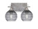 Uptowne Two Light Bath Bar in Aged Silver (200|132-AS-5112)