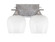 Uptowne Two Light Bath Bar in Aged Silver (200|132-AS-4811)