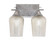 Uptowne Two Light Bath Bar in Aged Silver (200|132-AS-4253)
