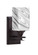 Uptowne One Light Wall Sconce in Dark Granite (200|131-DG-549)