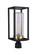Neo One Light Outdoor Post Mount in Midnight / Satin Brass (46|ZA4825-MNSB)