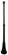 Pad Mounts, Posts 80'' Pad Mount Post in Textured Black (46|Z8980-TB)
