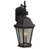 Straight Glass Cast One Light Wall Mount in Textured Black (46|Z254-TB)