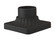 Post Adapter Cast Post Adapter Base in Textured Black (46|Z200-TB)
