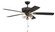 Pro Plus 101 52'' Ceiling Fan in Flat Black/Satin Brass (46|P101FBSB5-52BWNFB) Pro Plus 101 52'' Ceiling Fan in Flat Black/Satin Brass (46|P101FBSB5-52BWNFB)