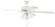 Decorator's Choice 3 Light Kit 52'' Ceiling Fan in Matte White (46|DCF52W5C3W)