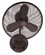 Bellows I Indoor/Outdoor Wall Mount Fan in Aged Bronze Textured (46|BW116AG3)