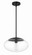 Gaze One Light Pendant in Flat Black (46|56894-FB)