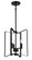 Shayna Three Light Foyer Pendant in Flat Black (46|56133-FB) Shayna Three Light Foyer Pendant in Flat Black (46|56133-FB)