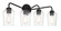 Shayna Four Light Vanity in Flat Black (46|56104-FB)