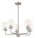 Stowe Five Light Chandelier in Brushed Polished Nickel (46|56025-BNK)