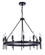 Larrson 12 Light Chandelier in Flat Black (46|54312-FB)