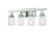 Chicago Four Light Vanity in Brushed Polished Nickel (46|53104-BNK)