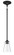 Gwyneth One Light Mini Pendant in Flat Black (46|50491-FB)