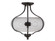 Serene Two Light Semi Flush Mount in Espresso (46|49952-ESP)