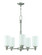 Dardyn Five Light Chandelier in Brushed Polished Nickel (46|49825-BNK)