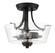 Grace Two Light Semi Flush Mount Convertible in Espresso (46|41952-ESP-CS)