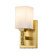 Jack One Light Bath in Aged Brass (175|BB1101AGB-1)