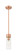 Downtown Urban One Light Mini Pendant in Antique Copper (405|617-1S-AC-G617-8CL)