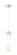 Downtown Urban One Light Mini Pendant in Antique Copper (405|617-1P-AC-G617-11WH)