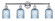 Edison Four Light Bath Vanity in Polished Chrome (405|616-4W-PC-G559-5BL)