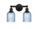 Edison Two Light Bath Vanity in Oil Rubbed Bronze (405|616-2W-OB-G559-5BL)