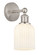 Edison One Light Wall Sconce in Brushed Satin Nickel (405|616-1W-SN-G559-5GWH)