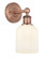Edison One Light Wall Sconce in Antique Copper (405|616-1W-AC-G559-5GWH)