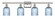 Ballston Four Light Bath Vanity in Polished Nickel (405|516-4W-PN-G559-5BL)