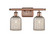 Ballston Two Light Bath Vanity in Antique Copper (405|516-2W-AC-G559-5ME)