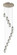 Downtown Urban 12 Light Pendant in Brushed Satin Nickel (405|126B-12P-SN-G434-7SM)