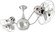 Vent-Bettina 42'' Ceiling Fan in Polished Chrome (101|VB-CR-MTL)