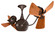 Vent-Bettina Ceiling Fan in Bronzette (101|VB-BZZT-WD)