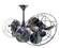 Vent-Bettina 42''Ceiling Fan in Black Nickel (101|VB-BKN-MTL)