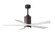 Patricia-5 52'' Ceiling Fan in Textured Bronze (101|PA5-TB-MWH-52)