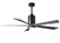 Patricia 60''Ceiling Fan in Matte Black (101|PA5-BK-BW-60)