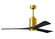 Patricia-3 60'' Ceiling Fan in Brushed Brass (101|PA3-BRBR-BK-60)