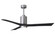 Patricia-3 60'' Ceiling Fan in Brushed Nickel (101|PA3-BN-BK-60)