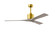 Nan 60'' Ceiling Fan in Brushed Brass (101|NK-BRBR-GA-60)