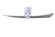 Lindsay 52'' Ceiling Fan in Matte White (101|LW-MWH-BW)