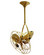 Jarold Direcional 13'' Ceiling Fan in Brushed Brass (101|JD-BRBR-MTL)