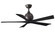 Irene-5 52'' Ceiling Fan in Textured Bronze (101|IR5-TB-BK-52)