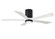 Irene-5HLK 52'' Ceiling Fan in Matte Black (101|IR5HLK-BK-MWH-52)