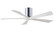 Irene-5H 52'' Ceiling Fan in Polished Chrome (101|IR5H-CR-MWH-52)